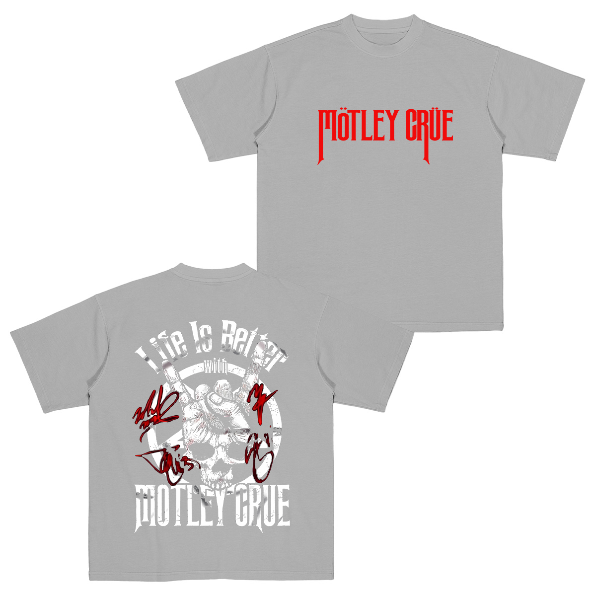 Motley Crue Cotton Unisex T-shirt