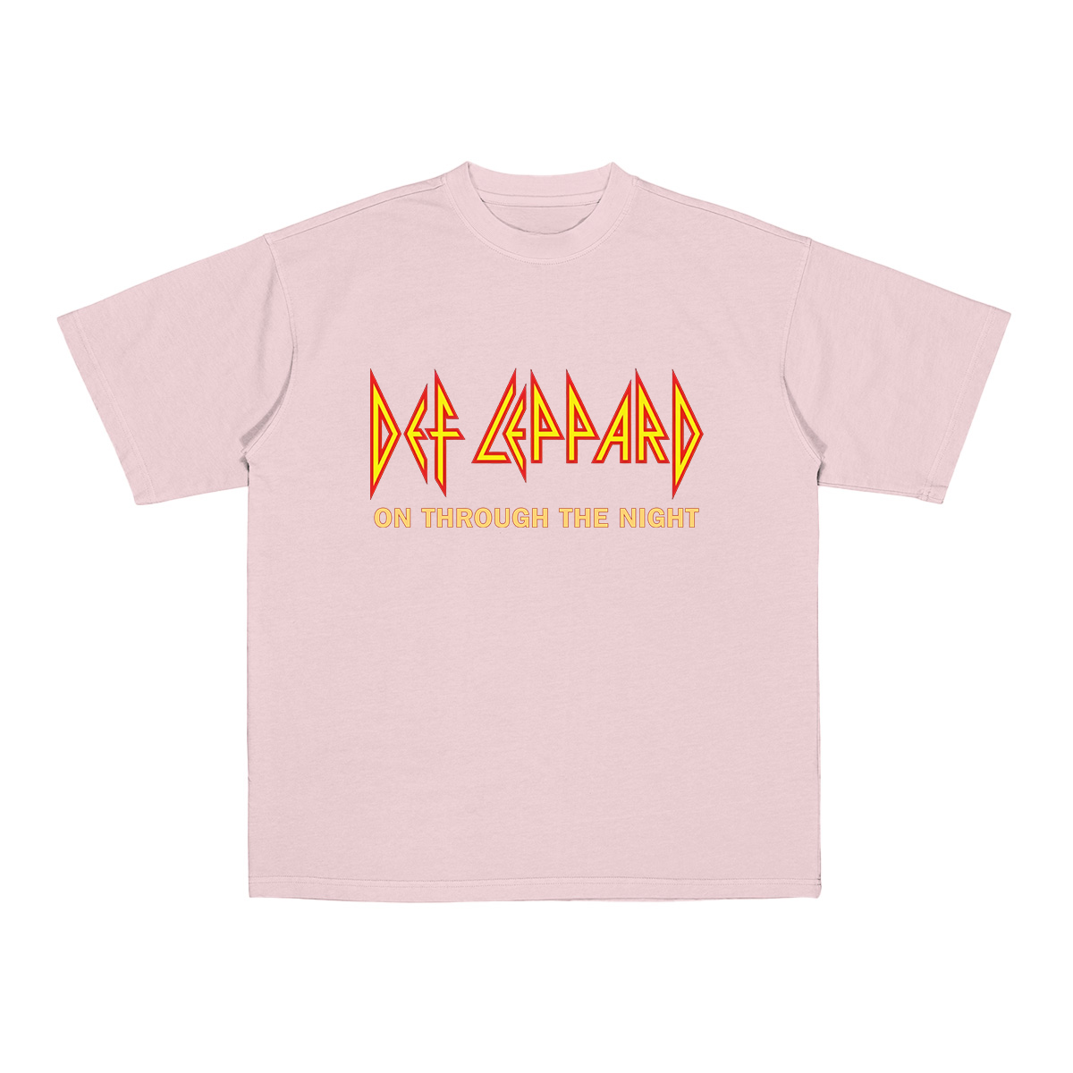Vintage romance meets arena rock power. Def Leppard Cotton Unisex T-shirt
