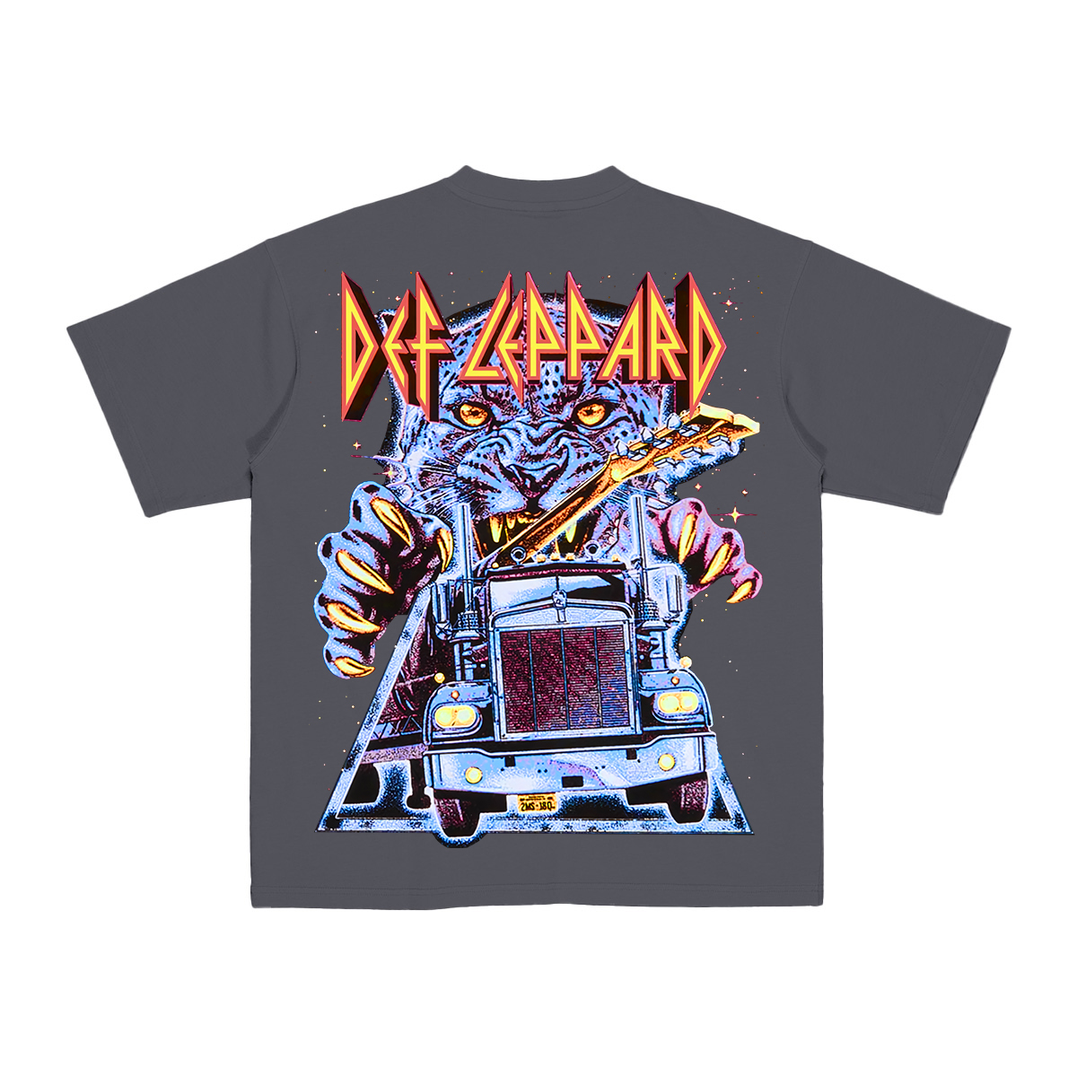 Vintage romance meets arena rock power. Def Leppard Cotton Unisex T-shirt