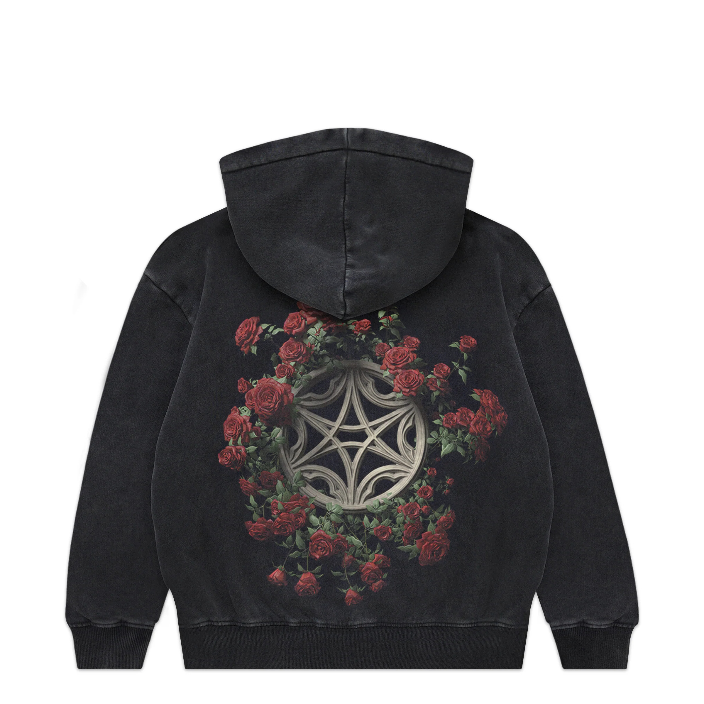 Bring Me The Horizon Unisex Washed Zip Up Hoodie