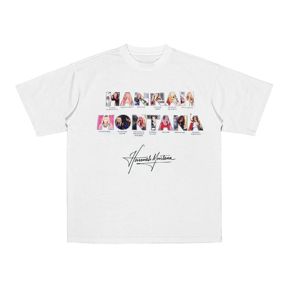 Hannah Montana Cotton Unisex T-shirt