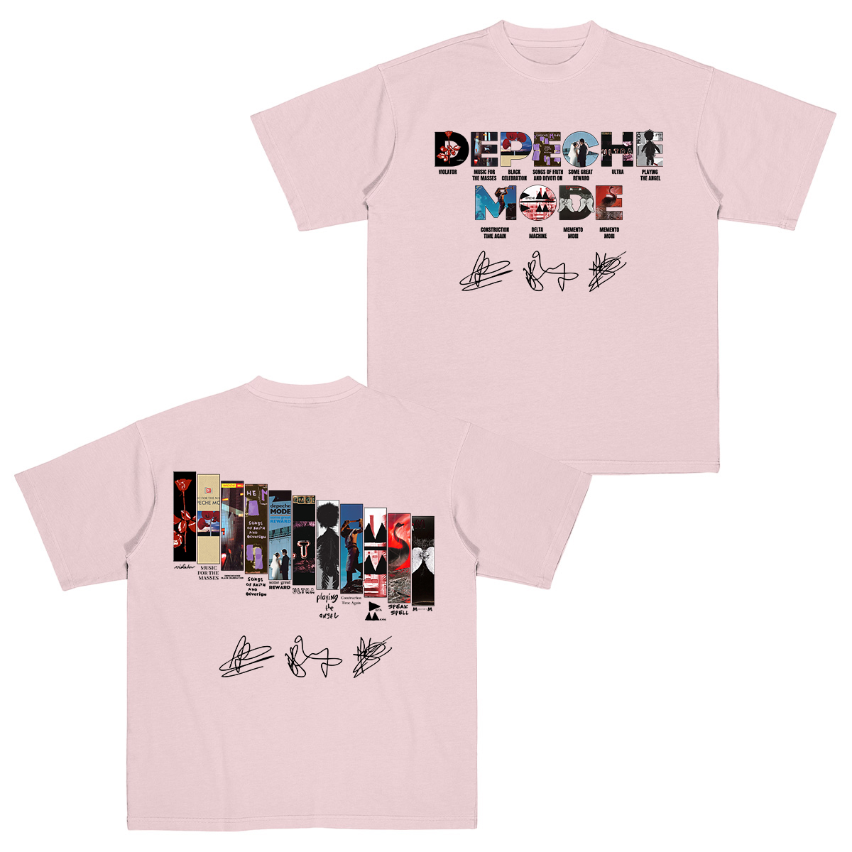Depeche Mode Cotton Unisex T-shirt