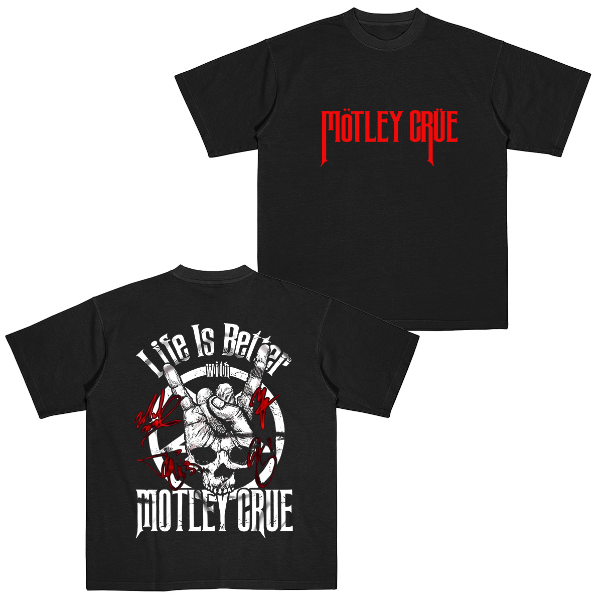 Motley Crue Cotton Unisex T-shirt