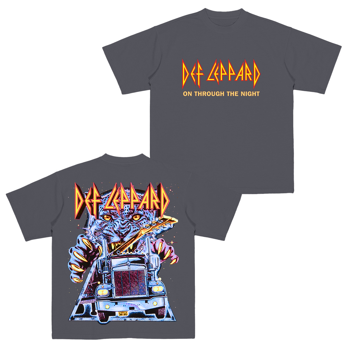 Vintage romance meets arena rock power. Def Leppard Cotton Unisex T-shirt