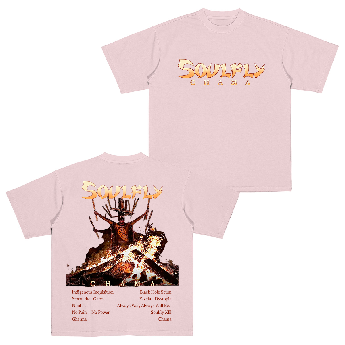 Soulfly Band Cotton Unisex T-shirt