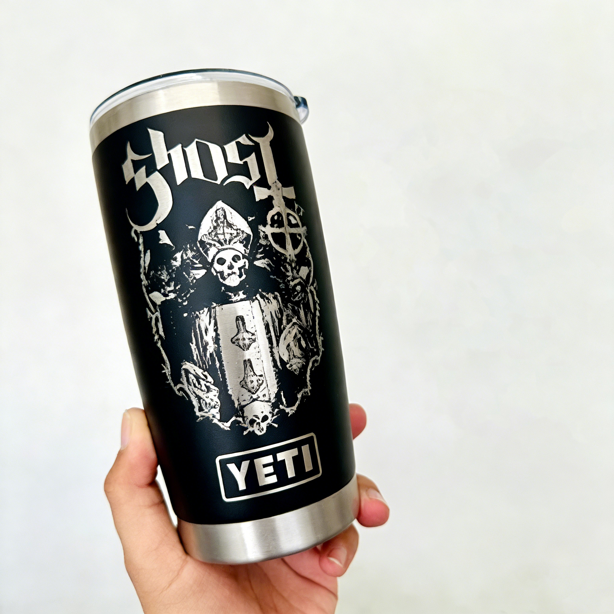 Ghost Flip Straw Tumbler