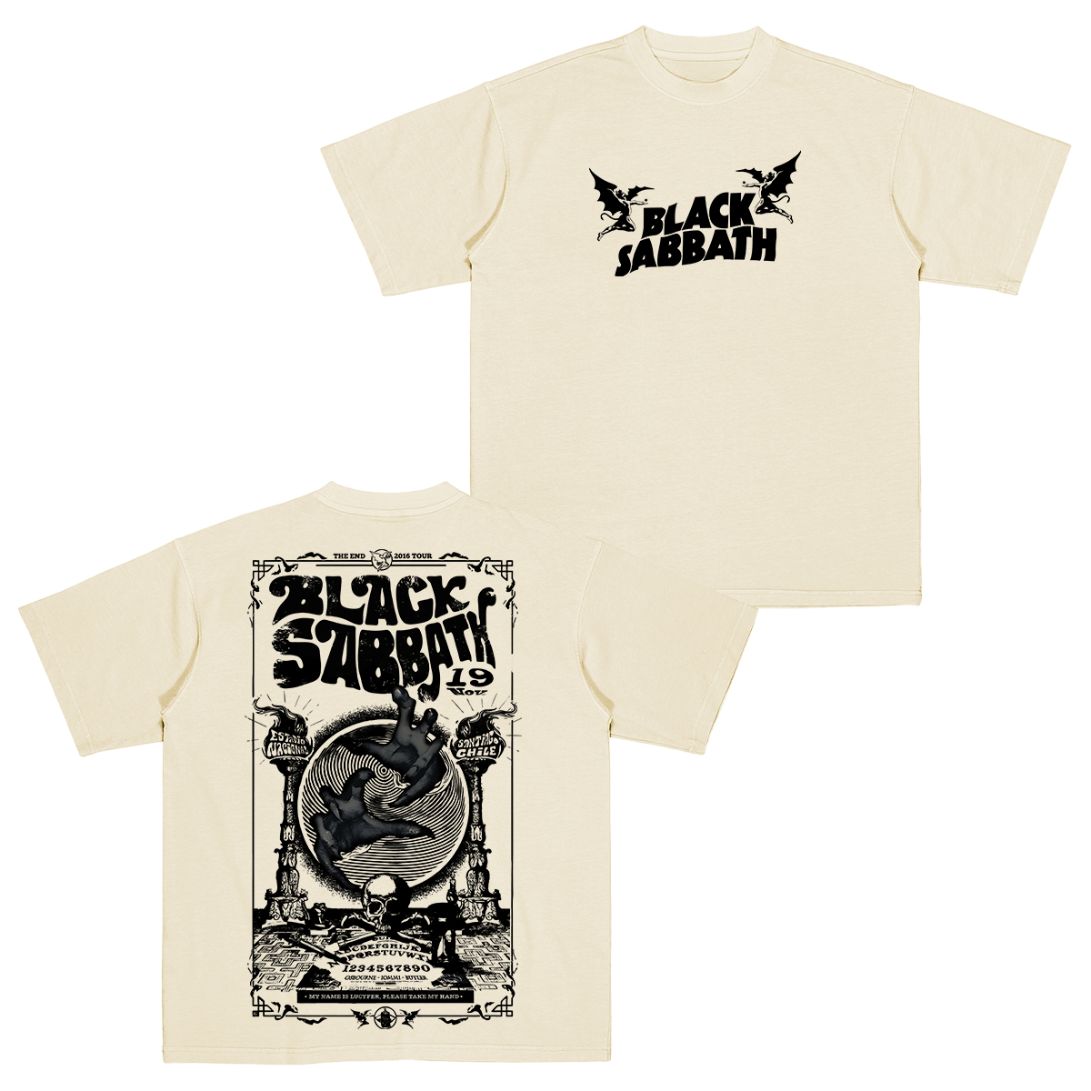 Black Sabbath Cotton Unisex T-shirt