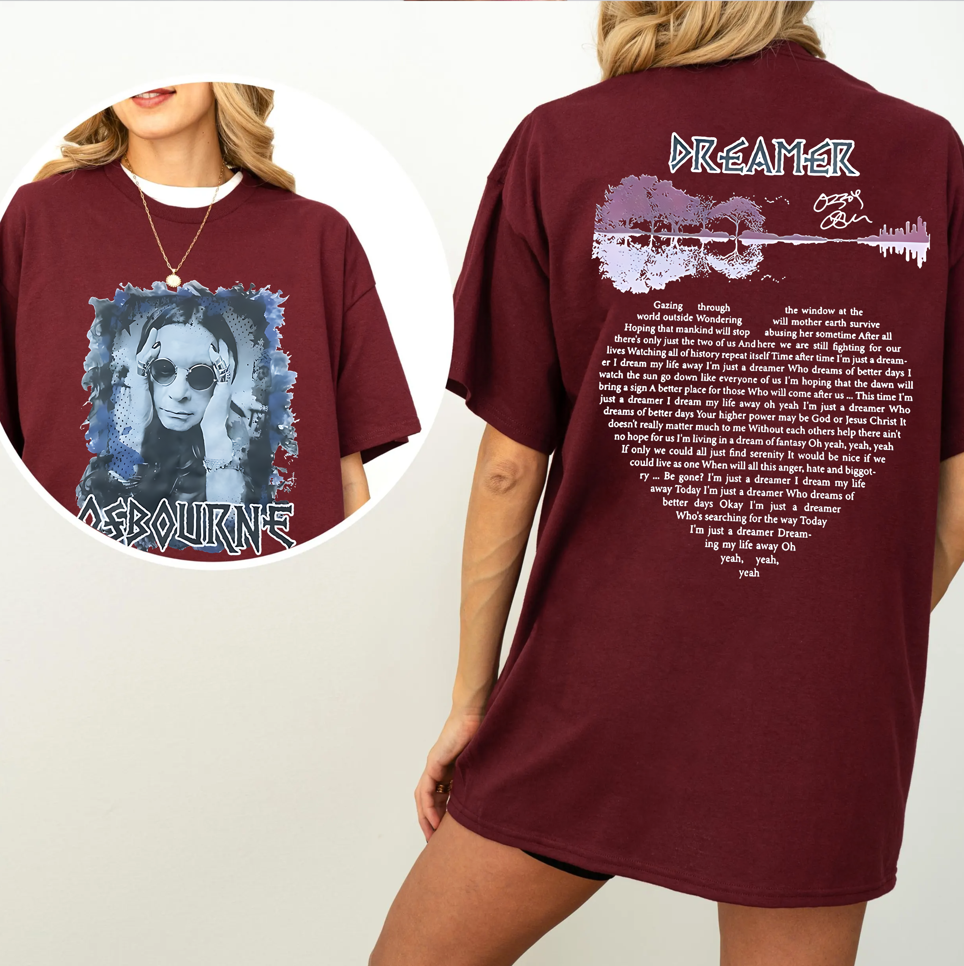 RIP Ozzy Osbourne Unisex T-shirt/Crewneck/Hoodie