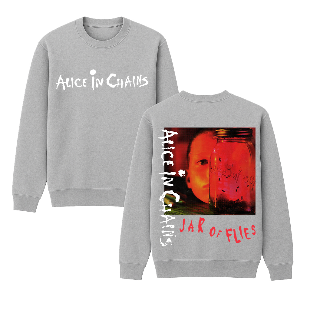 Alice in Chains Cotton Unisex Crewneck Sweatshirt