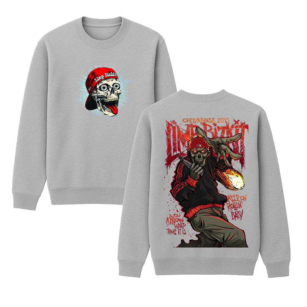 Limp Bizkit Cotton Unisex Crewneck Sweatshrit