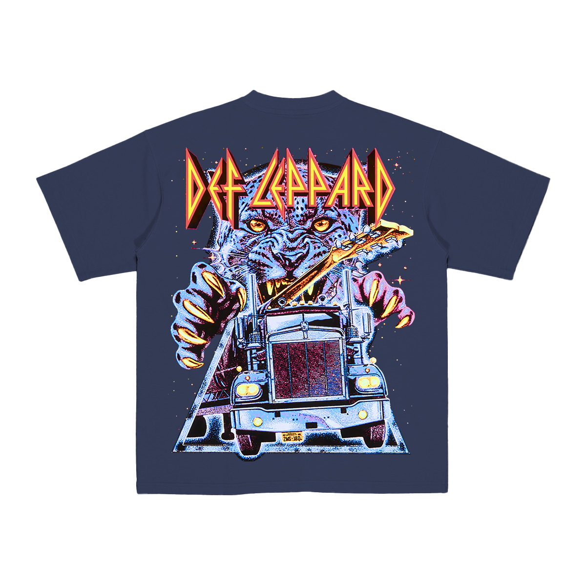 Vintage romance meets arena rock power. Def Leppard Cotton Unisex T-shirt