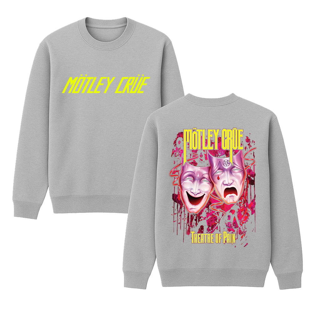 Motley Crue Cotton Unisex Crewneck Sweatshirt