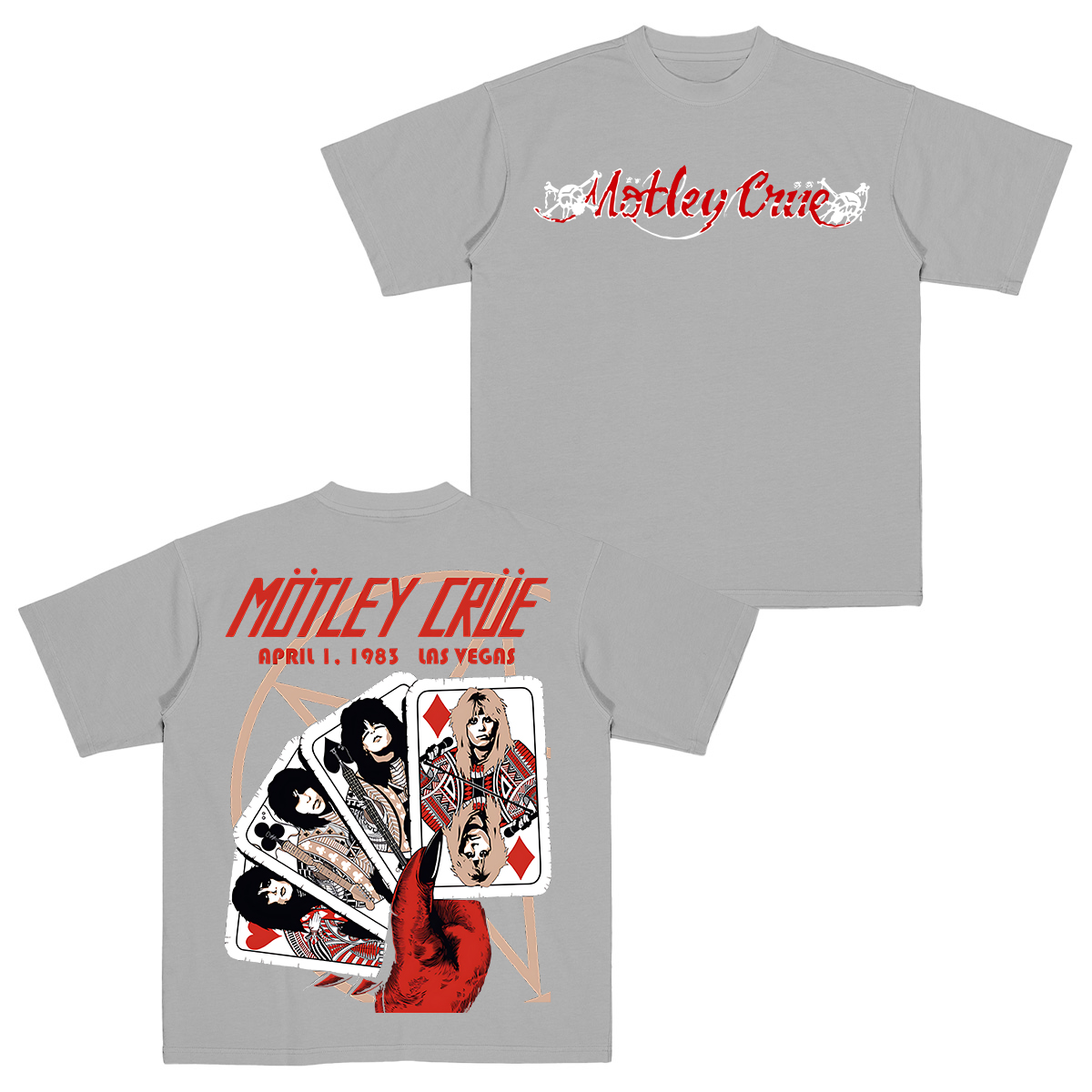 Motley Crue Vintage Cotton Unisex T-shirt