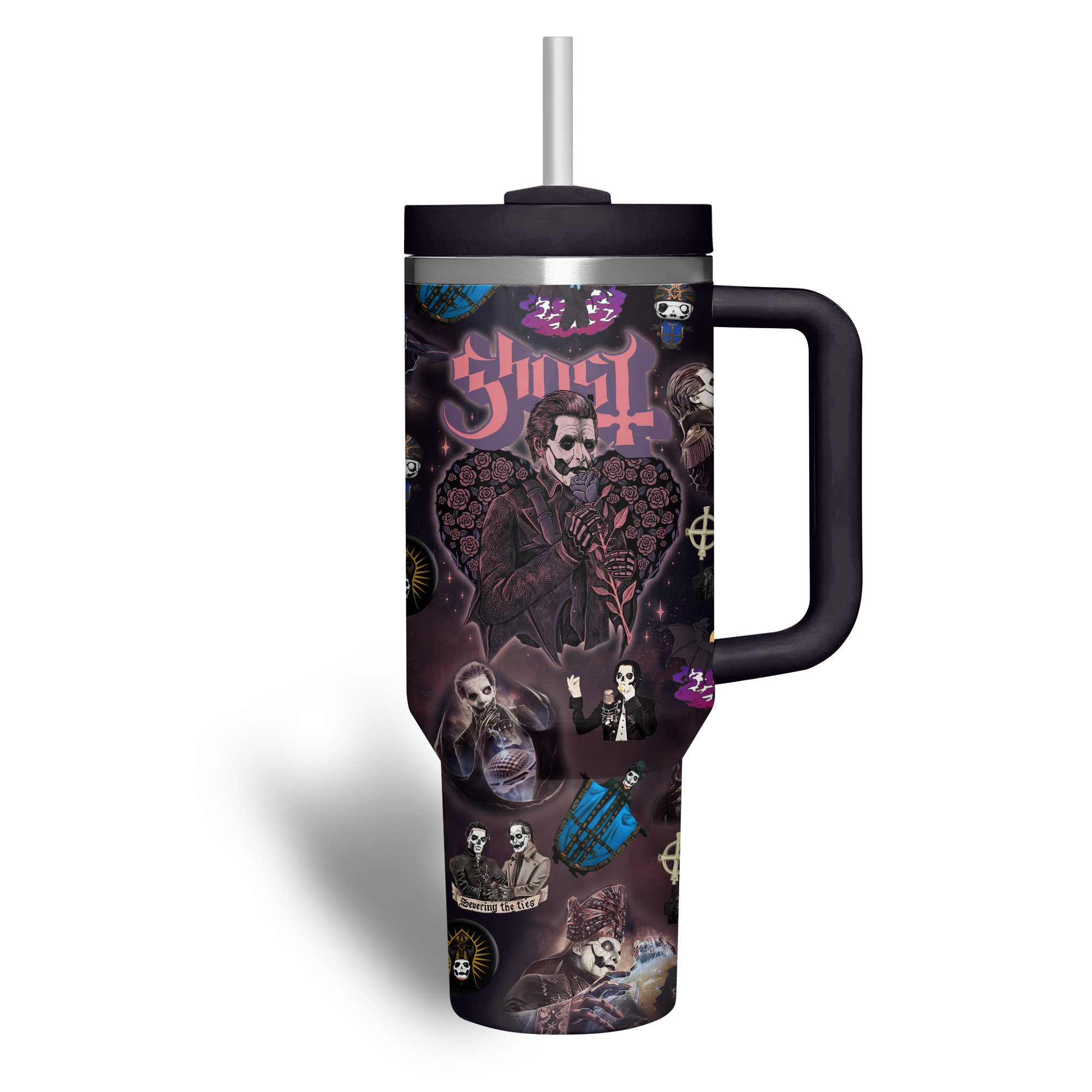 Ghost Flip Straw Tumbler