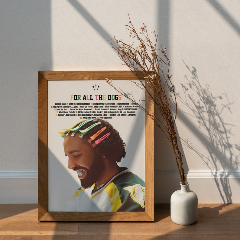 Drake For All The Dogs Album Poster