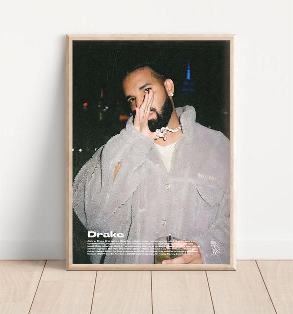 Drake For All The Dogs Album Poster
