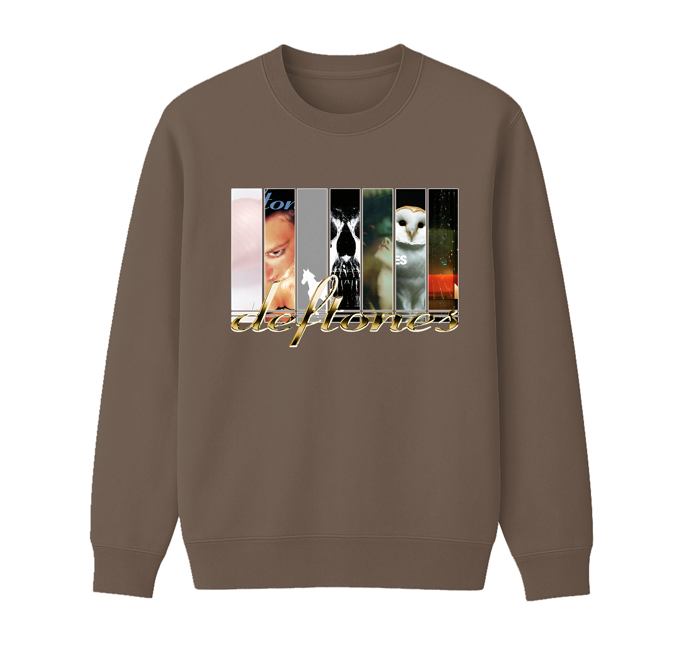 Deftones  Unisex Cotton Creneck Sweatshirt