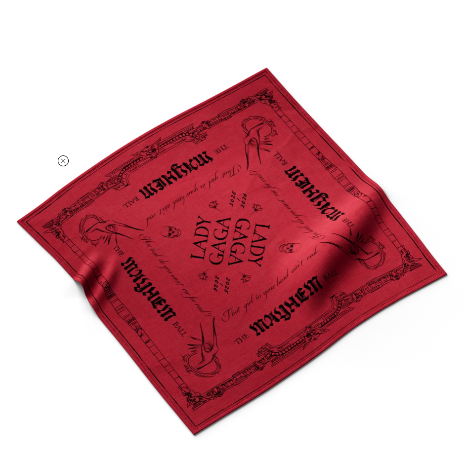 Red MAYHEM Bandana