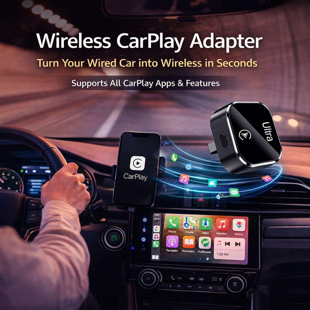 Wireless CarPlay Android Auto Adapter