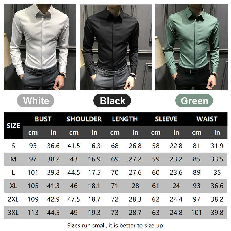 Men's Wrinkle-Free Button-Down Shirt