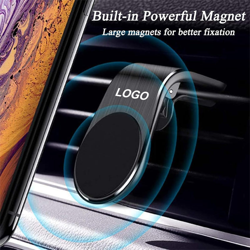 Magnetic mobile phone navigation magnetic bracket