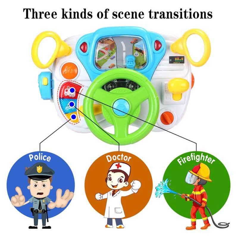 Kids Driving Simulation Toy