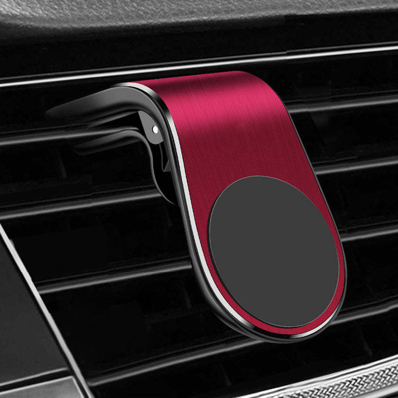 Magnetic mobile phone navigation magnetic bracket