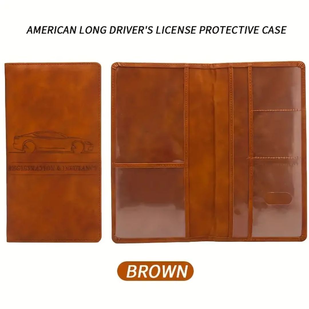 Car License & Registration Holder