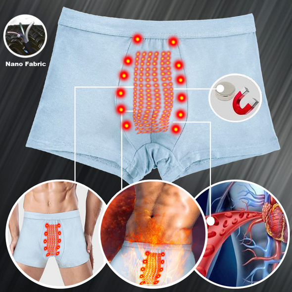 🔥Men's Magnetic Therapy Negative Ion Massage Underwear🔥