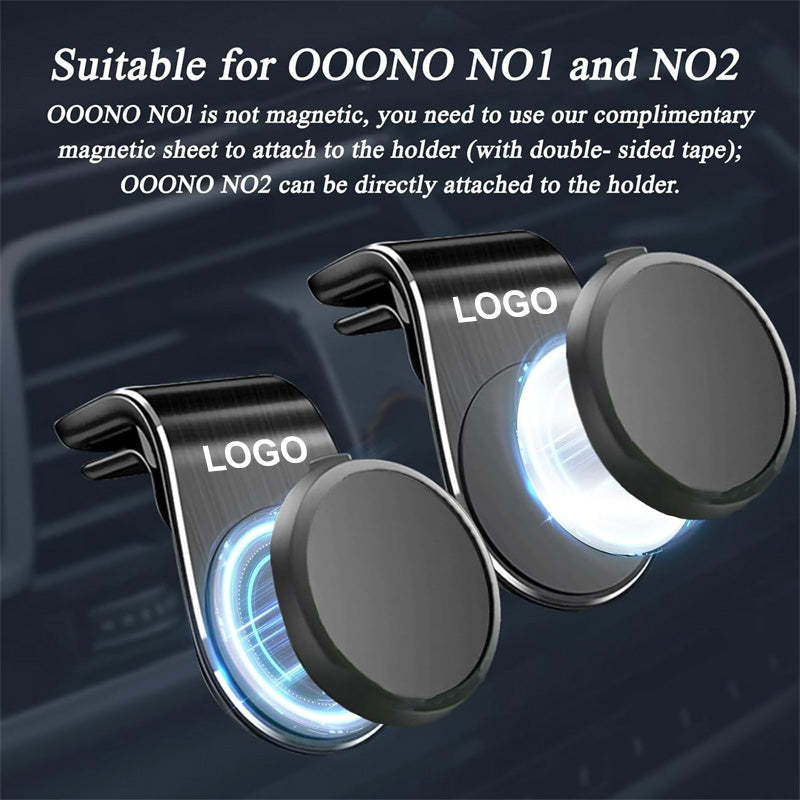 Magnetic mobile phone navigation magnetic bracket