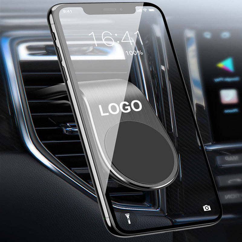 Magnetic mobile phone navigation magnetic bracket