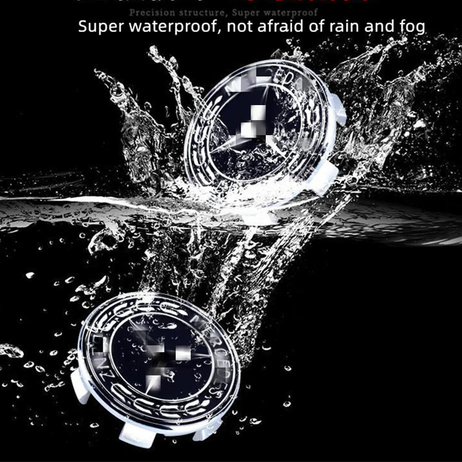 Custom Fit Floating LED Wheel Center Cover – Magnetic Suspension, Self-Charging, Waterproof, and Durable for All Weather