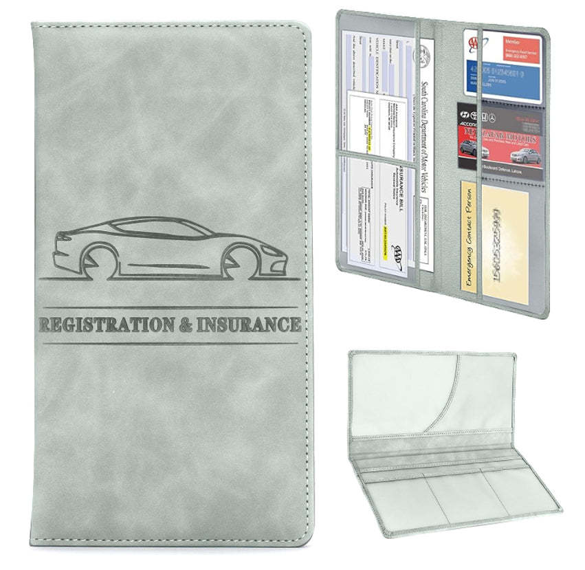 Car License & Registration Holder