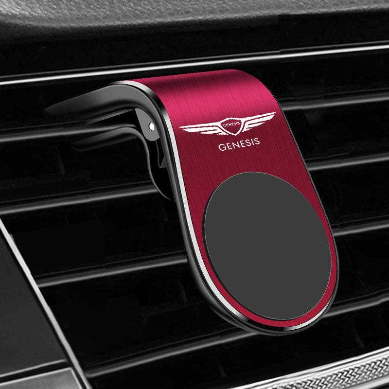 Magnetic mobile phone navigation magnetic bracket