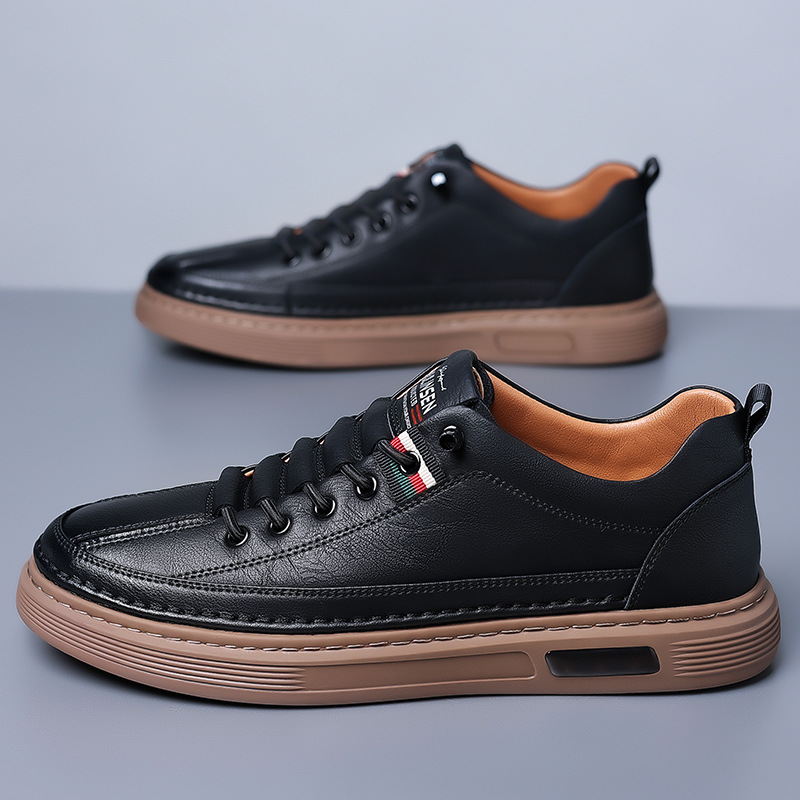 Lombardi Genuine Leather Sneakers