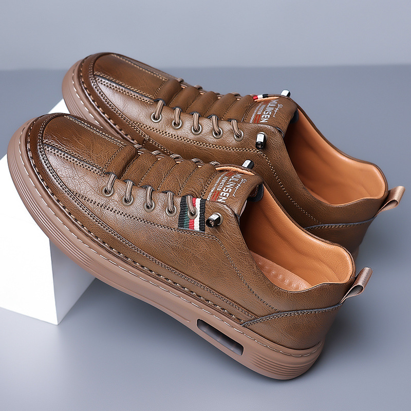 Lombardi Genuine Leather Sneakers