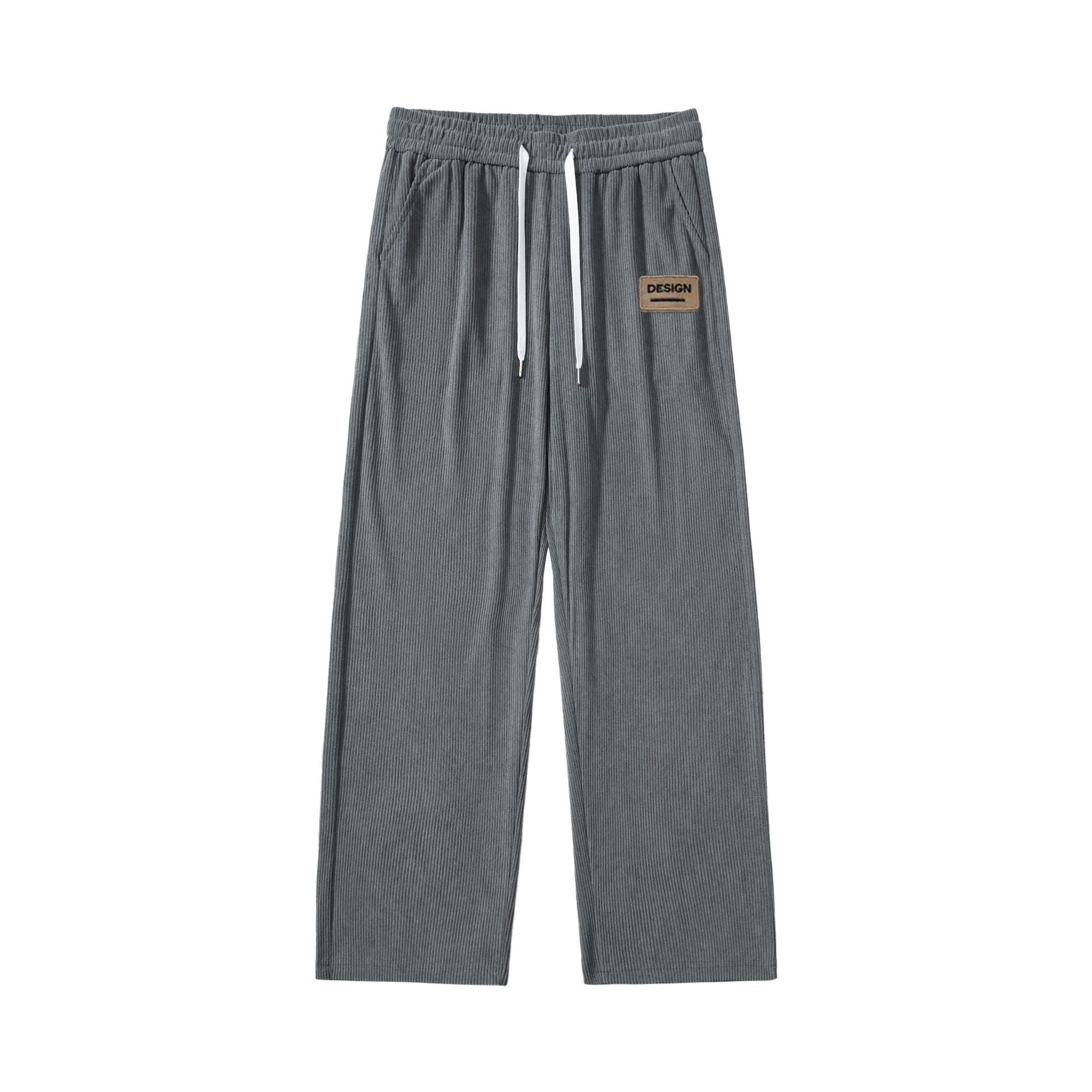 OOTD Men's Corduroy Straight Leg Pants