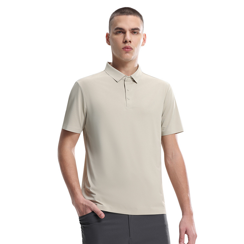 New style Polo shirt for men, urban commuting, hiking and mountaineering sports tops, breathable and wrinkle-resistant summer all-match tops