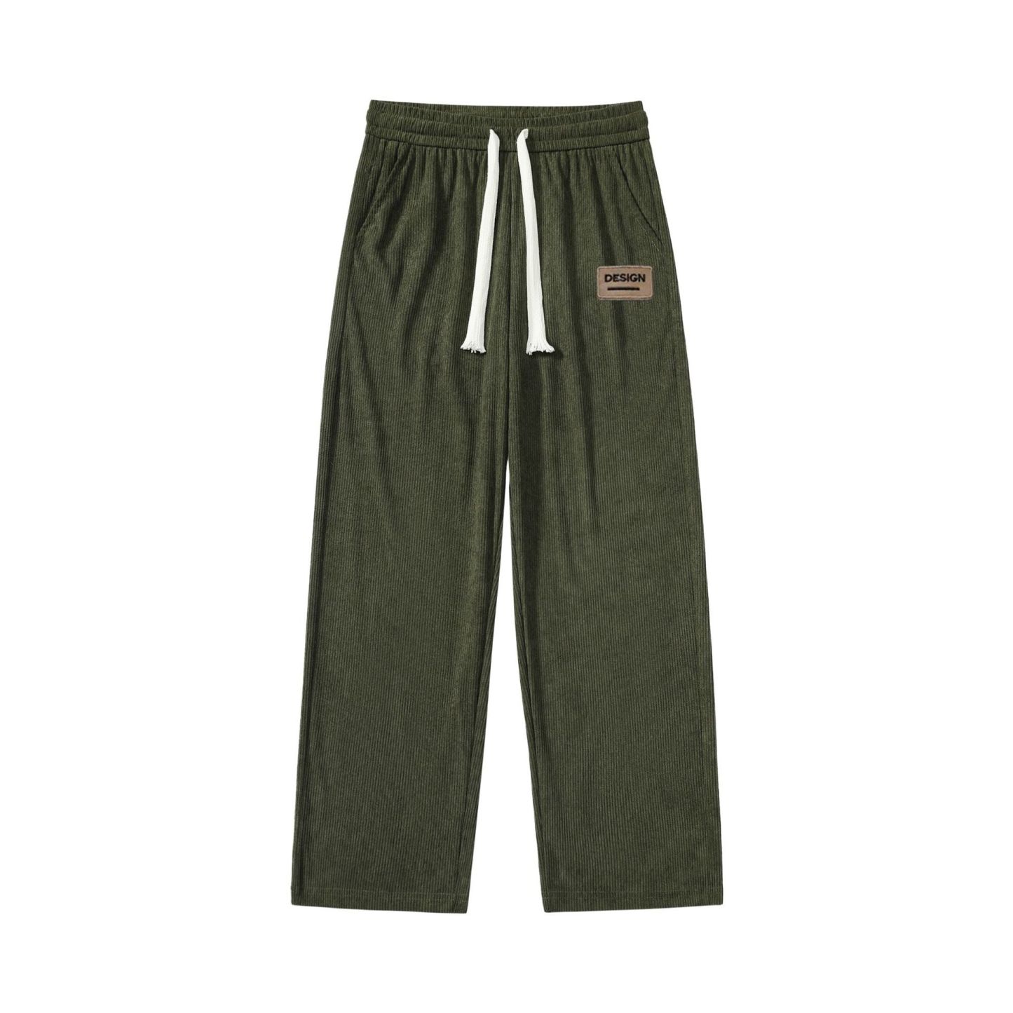 OOTD Men's Corduroy Straight Leg Pants