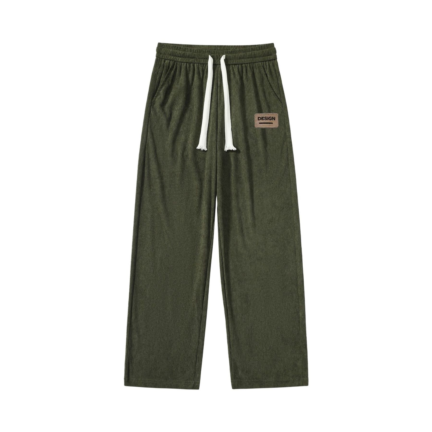 OOTD Men's Corduroy Straight Leg Pants
