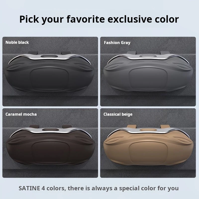 Car car eyeglass case, multi-functional card for car supplies storage,