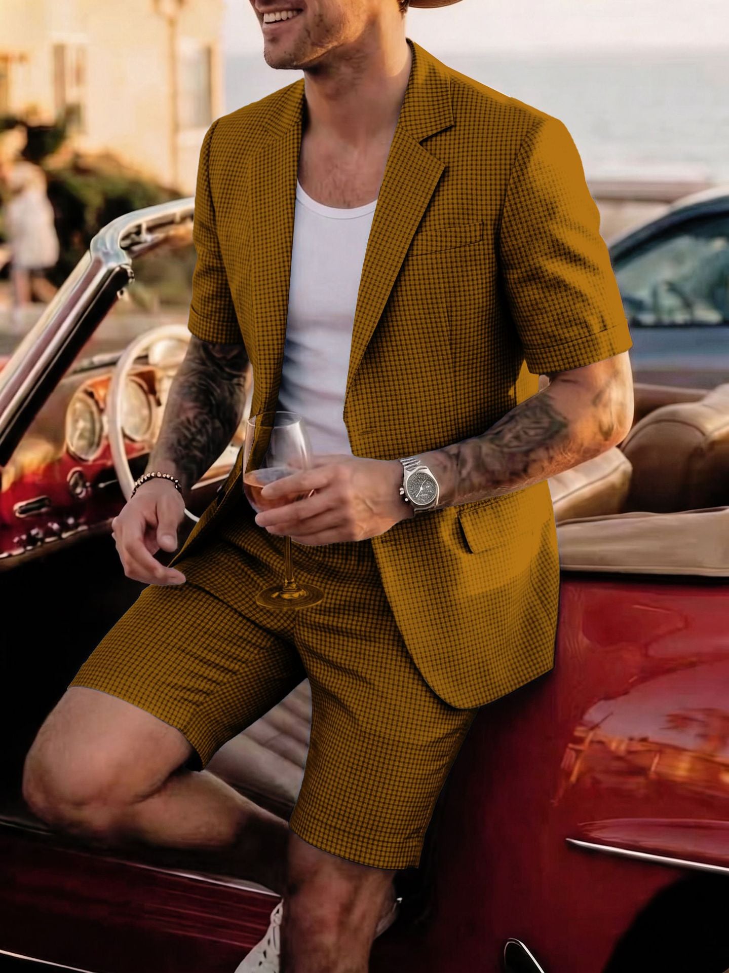 Casual Two-Piece Suit