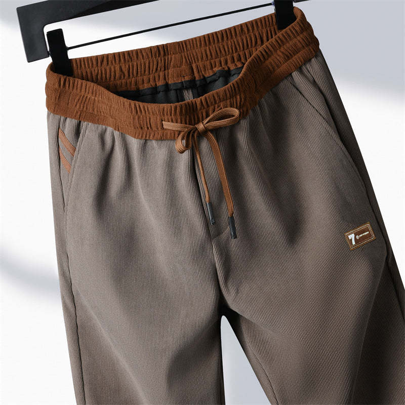 🔥🔥【Oferta especial】Pantalones casuales de algodón nuevos de alta cal