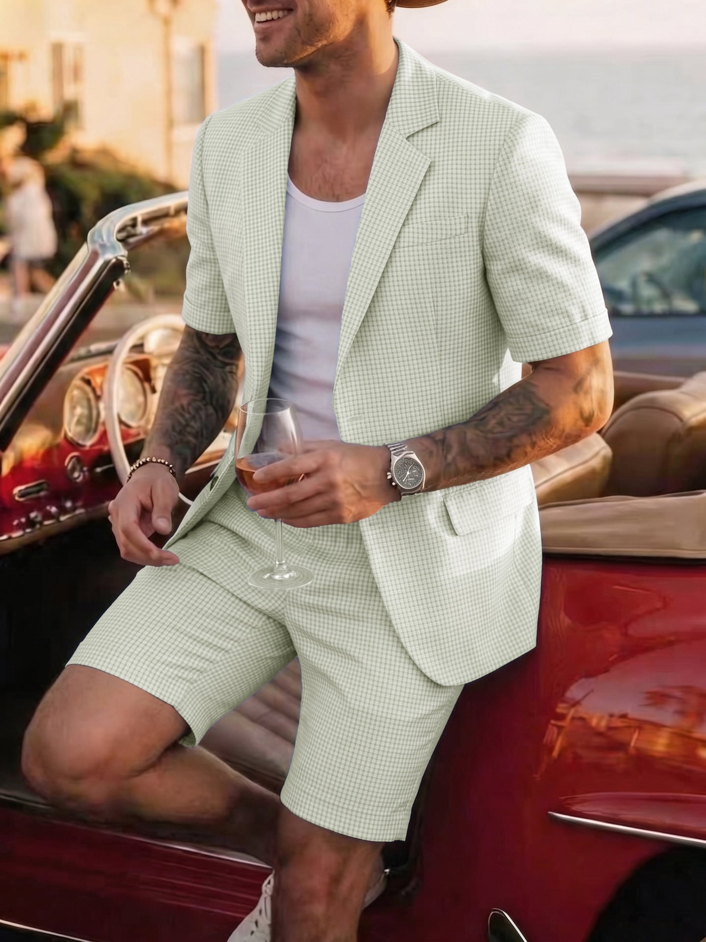 Casual Two-Piece Suit