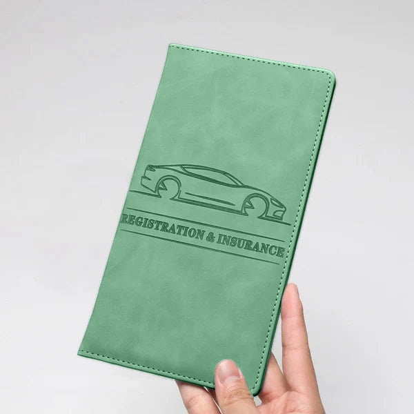 Car License & Registration Holder