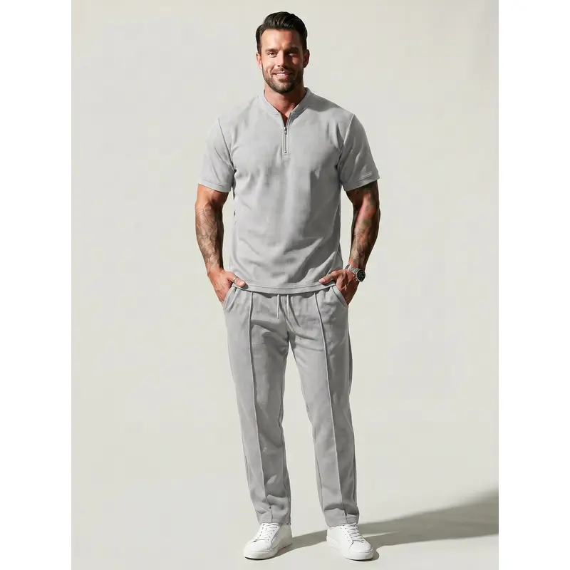 🔥Men's Waffle Knit Set – Comfort & Style Guaranteed!