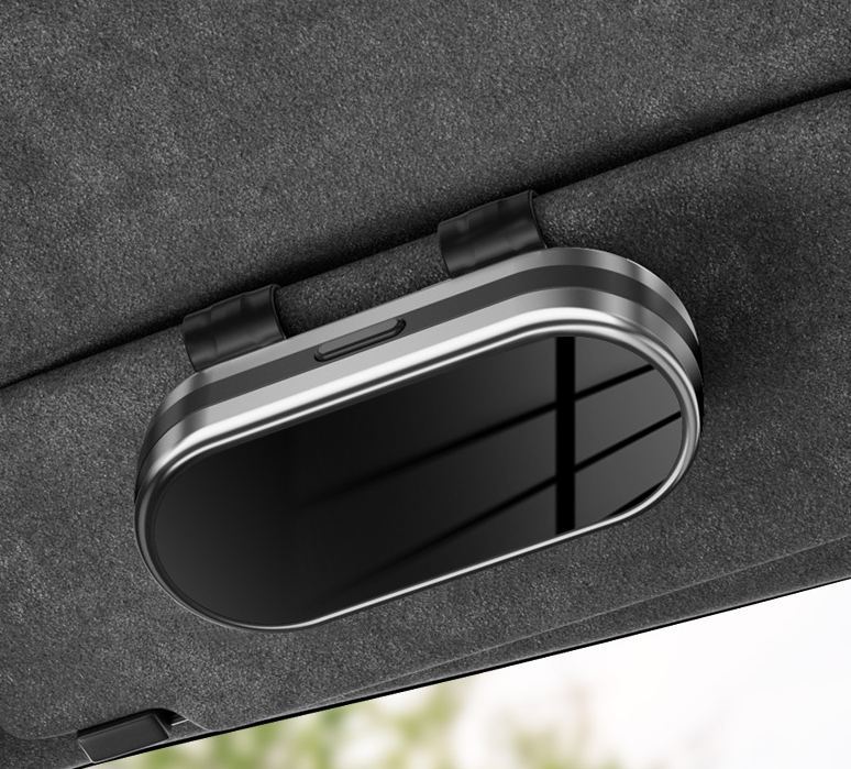 High-End Car Glasses Box Sun Visor Sunglasses Clip Car Inner Glasses Clip Sunglasses Car Storage Box Glasses Frame