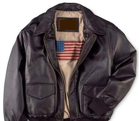 Men's Camel Stylish Flying Leather Jacket