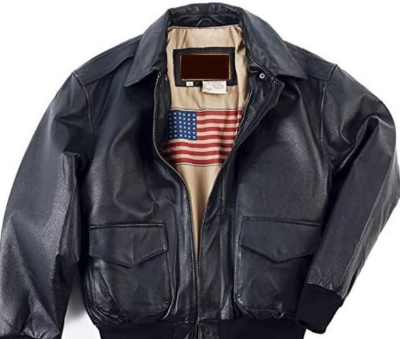 Men's Camel Stylish Flying Leather Jacket