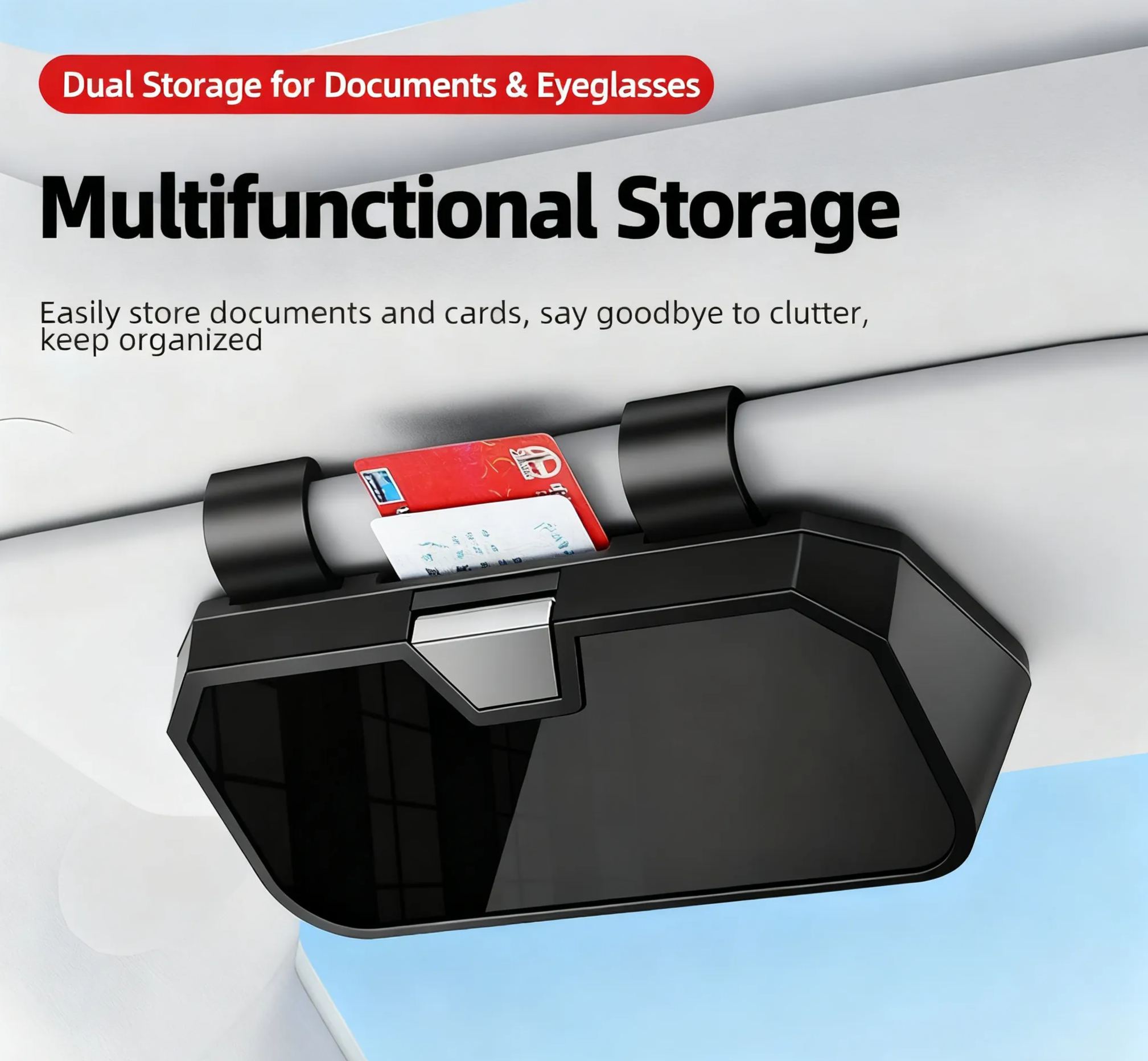 💥New Product Specials💥All-inclusive sun visor glasses storage box